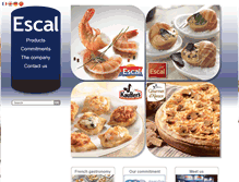 Tablet Screenshot of escal.fr